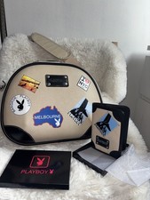 Playboy Make Up Carry On Case Rare Y2K Vintage With New Passport Holder 