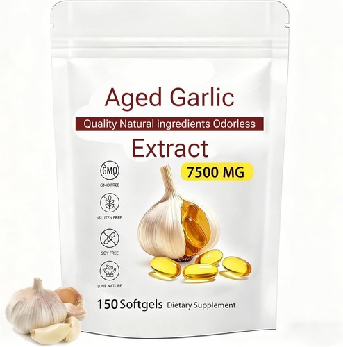 Odorless garlic 7500mg per - odorless,