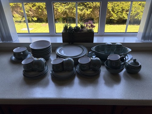 Denby regency green set - denby,