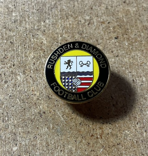Rushden diamonds rare - rushden, enamel