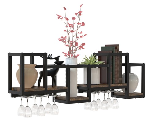 Vcm wall shelf spice glasses - shelf,