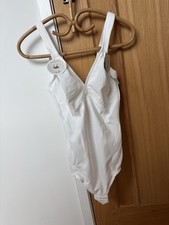Triumph White Cotton Body Suit