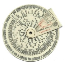 Vintage Shetack Pipe Machine Screw Clearance & Tapping Drill Size Circular Giude