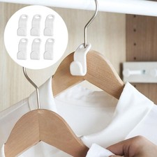 6Pcs Clothes Hanger Connector