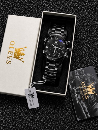 Olevs luxury moon - moon, black