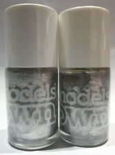 Models Own Nail Polish '046 Sterling Silver' 14ml x 2