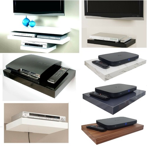 Floating wall mount console - wall,