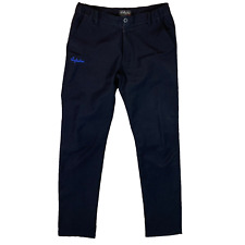 Australian By L'ALPINA Black Stretchy Chino Trousers Size Men's Medium M