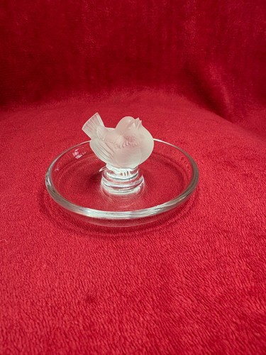 Lalique sparrow cendrier - "sparrow", /