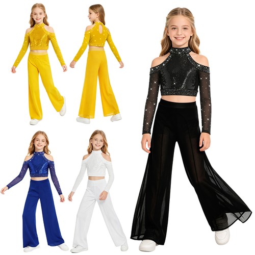 Kids girls dance costume - uk,