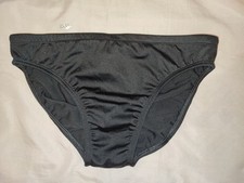 Vintage Speedo Black GB 34" Mens Swim Briefs Made in Britain Swimming Trunks
