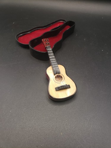 Miniature acoustic guitar with - miniature,