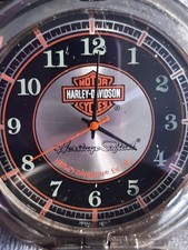 Franklin Mint Harley Davidson Collectible Pocket Watch with Chain