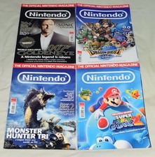 4x Official Nintendo Magazines