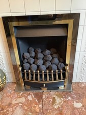 Kinder Oasis RC coal effect gas fire with remote control.