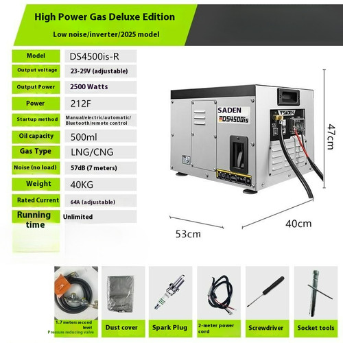 Generator truck with - truck, natural