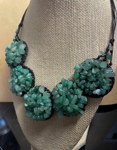 Vintage tierra jade stone - vintage,