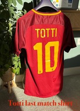 Totti Roma Last Match Shirt
