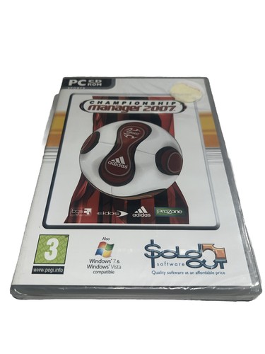 Championship manager 2007 pc - championship, (pc