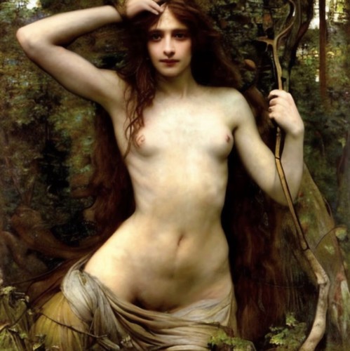 The wood nymph - nymph", masters