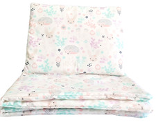 2 pc bedding set for crib pram