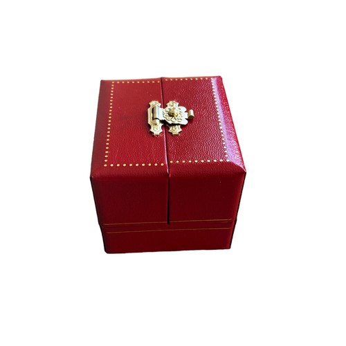 Red leatherette double door - red,