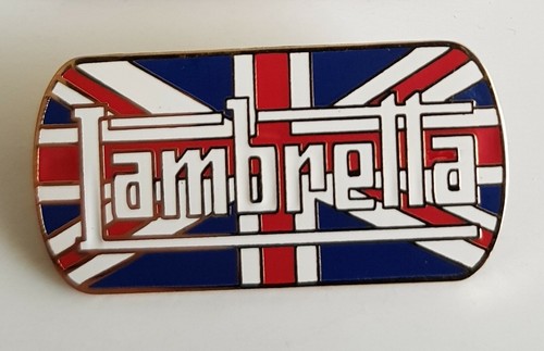 Large lambretta enamel - large, pin