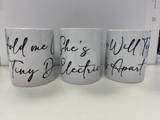 Music Lyric Ceramic Mugs - Any