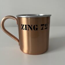 Alembic Craft Botanic Gin Zing 72 Metal Copper Coloured Mug / Cup