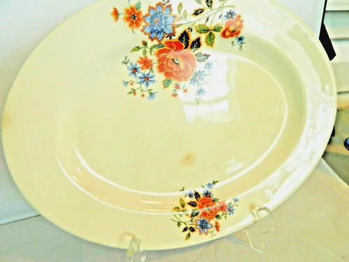Creamy ivory white platter 11 - creamy,