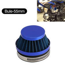 Blue 55mm Carburetor Air