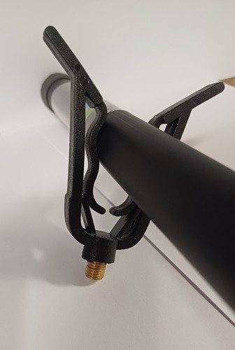 Pole support grip rod rest - pole,
