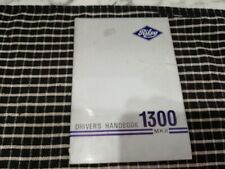 Riley 1300 mk2 drivers handbook
