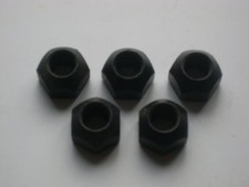 M16 CONICAL WHEEL NUTS TRAILER SPARES X 5 ITEMS - 16mm