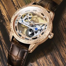 Mens Skeleton Watch Automatic