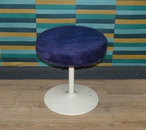 70s tulip foot stool - ,