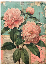 1 x  A4 Rice Paper Decoupage -