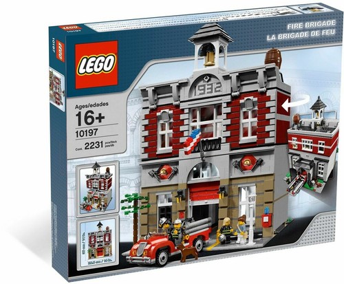Lego building 10197 fire - building,