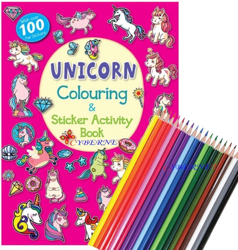 Kids girls unicorn - kids, a4