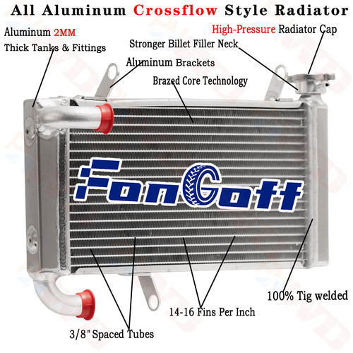 Aluminum radiator for - aluminum,