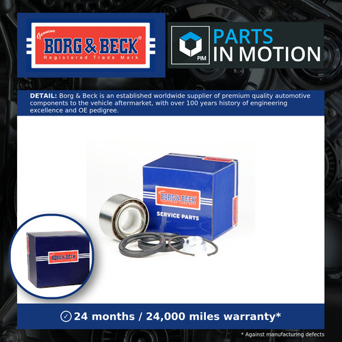 Wheel bearing kit - wheel, fits