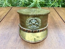 *SUPERB* WW1 TRENCH ART OFFICERS CAP 1916 SOUTH LANCASHIRE REG THE GREAT WAR