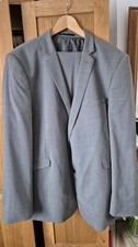 Mens Grey Next Suit Machine