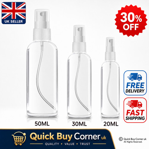 50ml plastic transparent - 20/30/50ml,