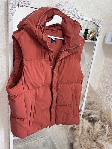 Zara coral padded quilted - zara,