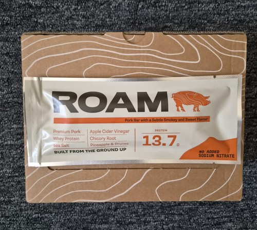 Roam pork protein bars 12 - roam,