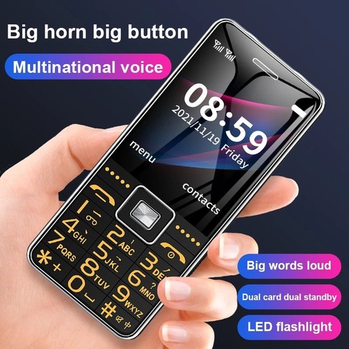 Simple big button mobile - big,