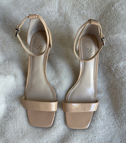 Vince camuto beige patent - camuto,