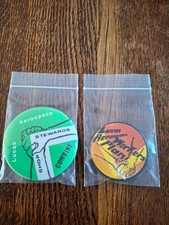 2 Vintage badges. Lucas