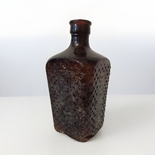 Vintage Brown Toxol Glass Bottle by Boots The Chemists